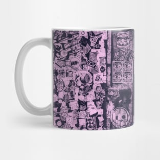 Soft Pink Sticker NYC Mug